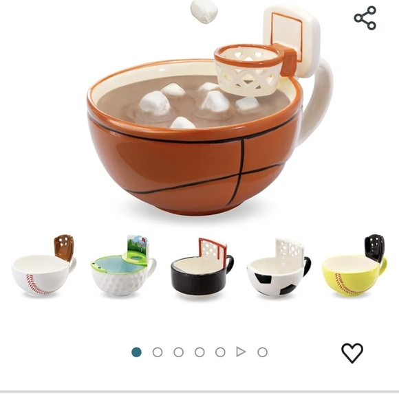 Max'is Creations Basketball with a Hoop 16 oz Novelty Mug - Picture 7 of 7